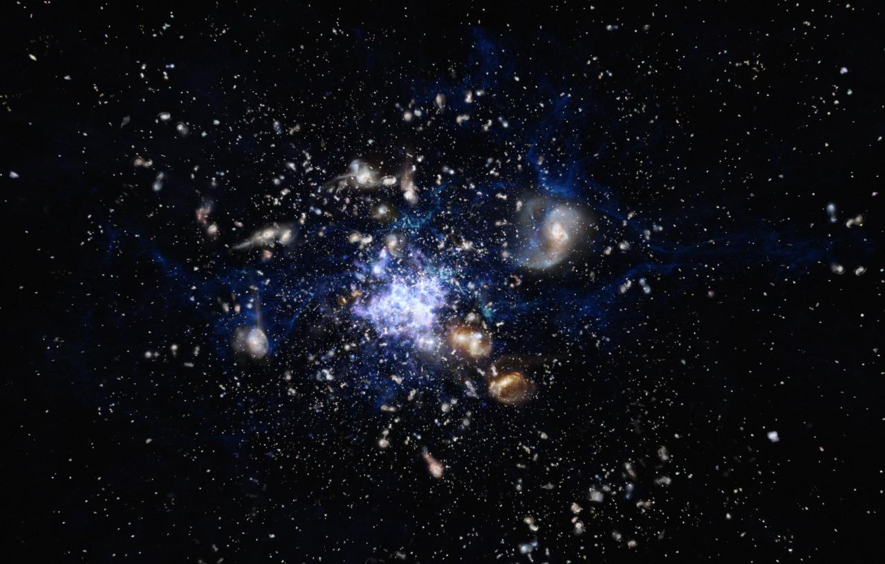 Galaxy proto-cluster