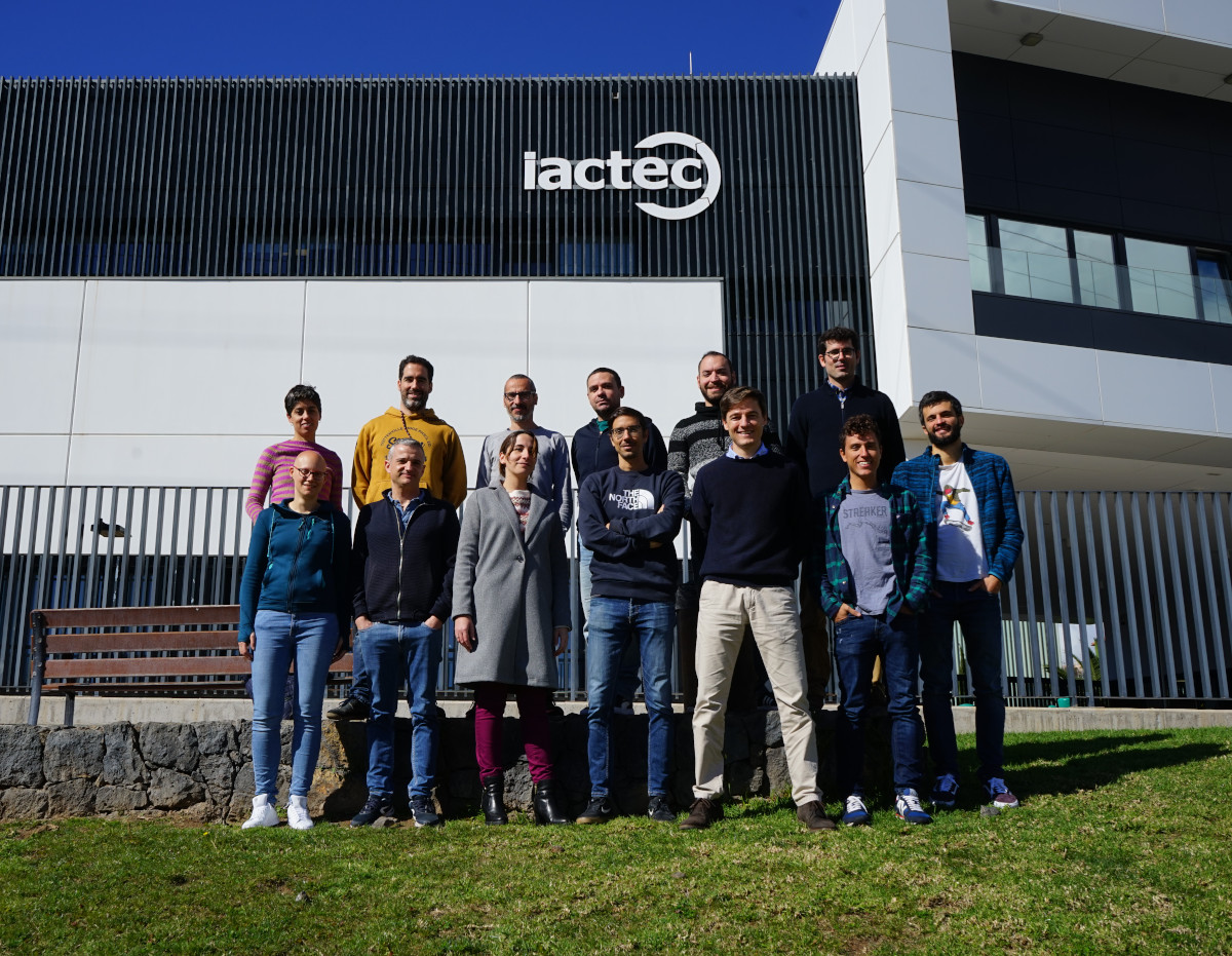 El equipo de IACTEC-Espacio.