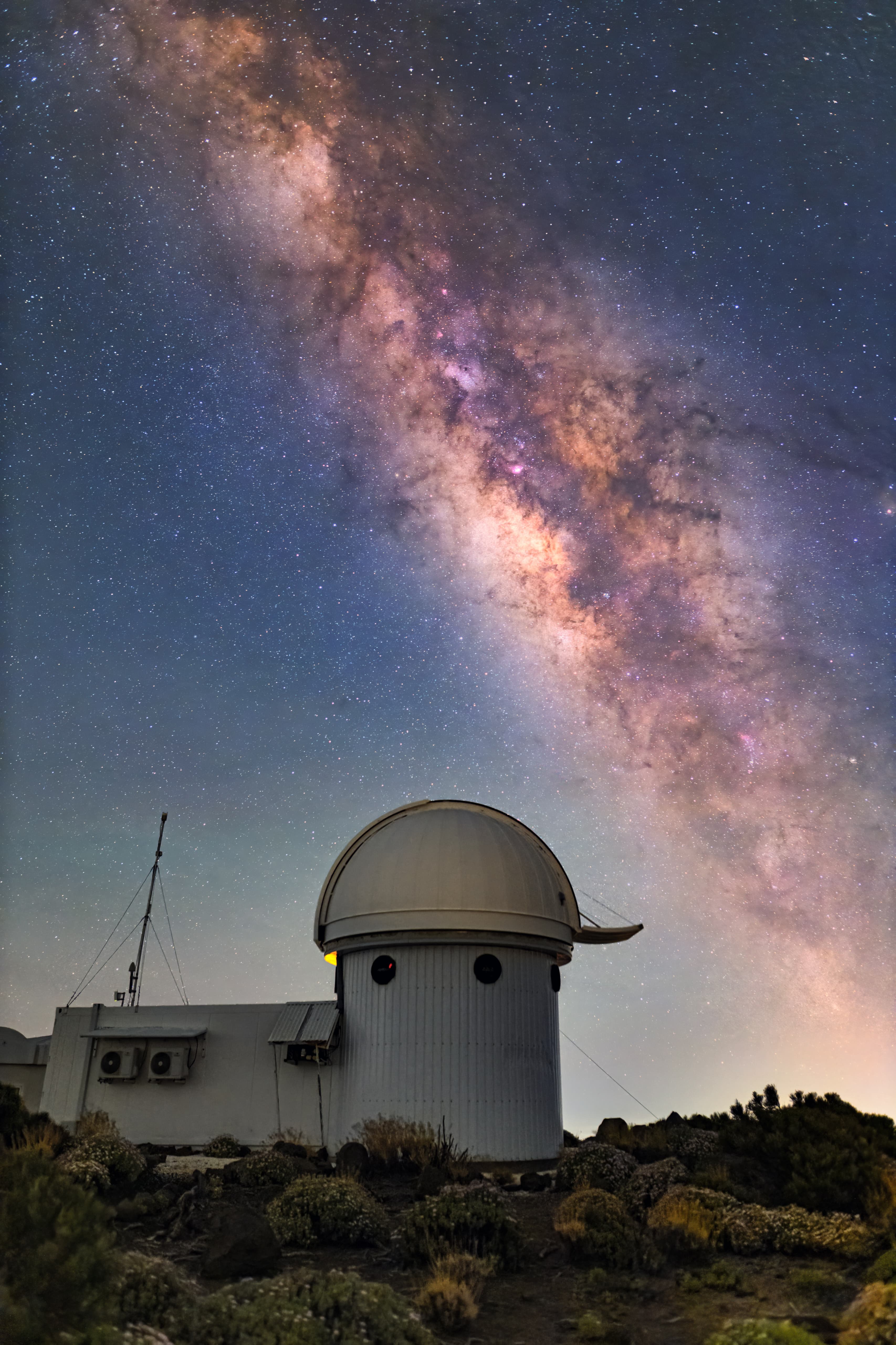 The SONG instrument at the Teide Observatory / Daniel López (El Cielo de Canarias)