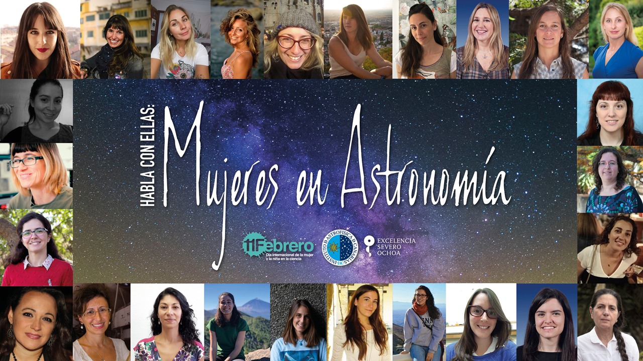 Colaboradoras del proyecto "Habla con Ellas: Mujeres en Astronomía" edición 2021
