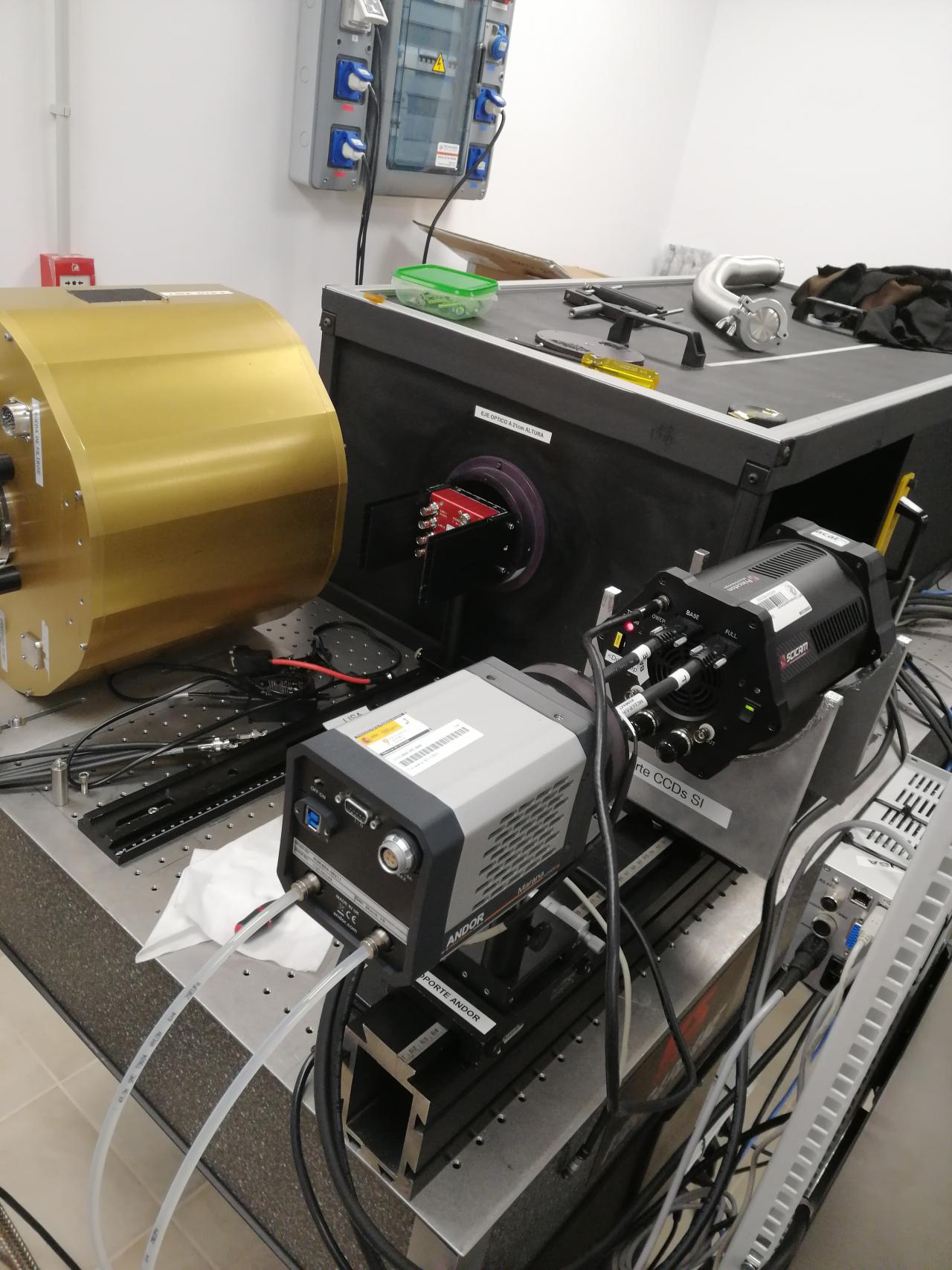Testing cameras