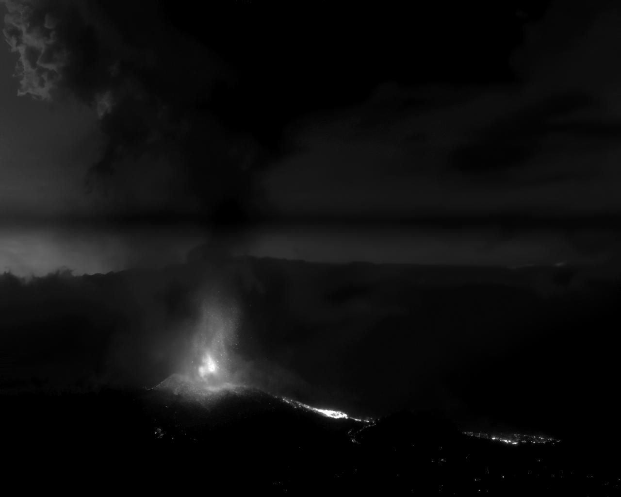 Image taken from La Palma, with the DRAGO instrument, using the observation bands known as shortwave infrared or SWIR