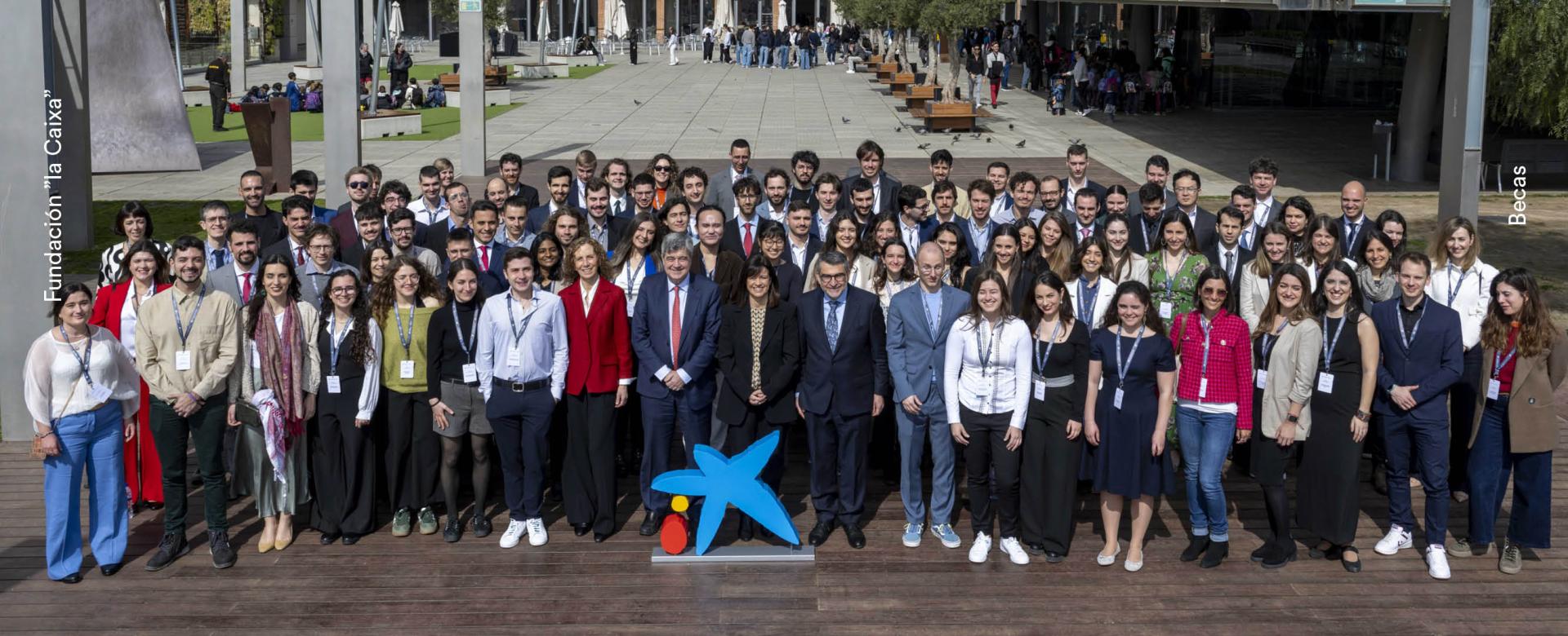 El evento de entrega de becas El evento de entrega de becas