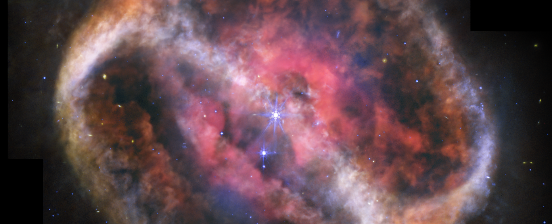 Imagen de la nebulosa planetaria NGC 1514, obtenida con el telescopio espacial James Webb