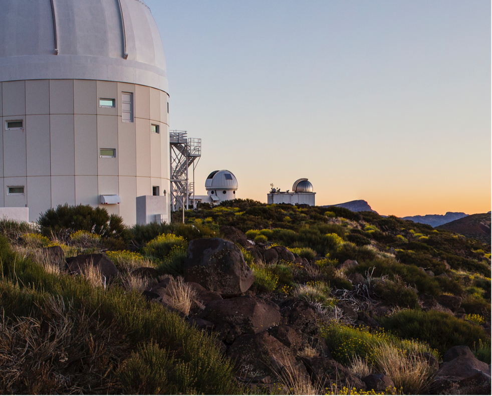 Teide observatory first image