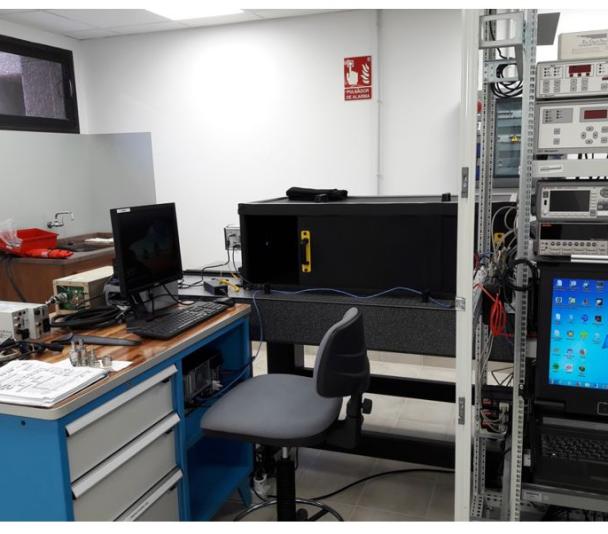 Area 1: LISA visible test bench 07
