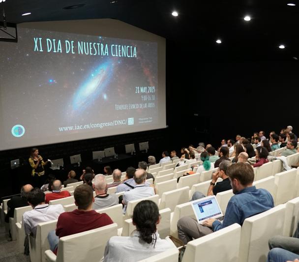 Presentation of the DNC 2019 in the auditorium of the Tenerife Espacio de las Artes (TEA).