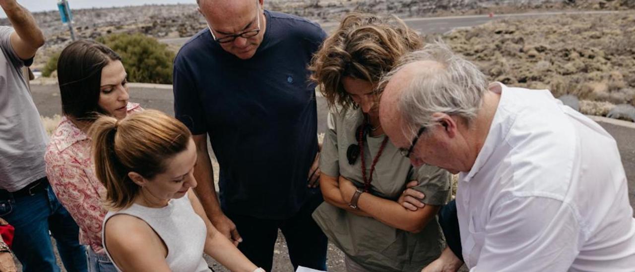 Teresa Ribera en el Observatorio del Teide 