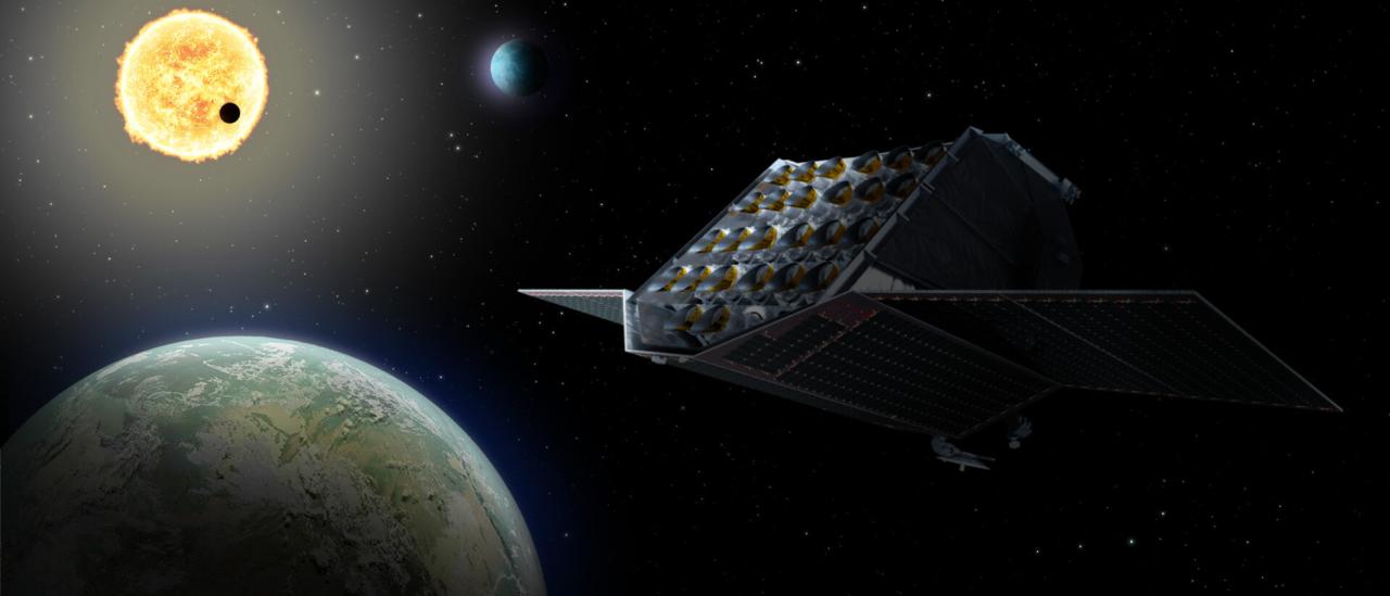 Recreación de la misión PLATO en el Espacio / ESA (acknowledgement: work performed by ATG under contract to ESA)