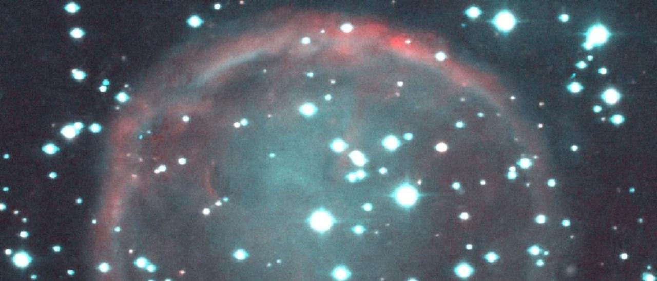 Imagen de la nebulosa planetaria WeSb1 / Crédito: Klaus Bernhard