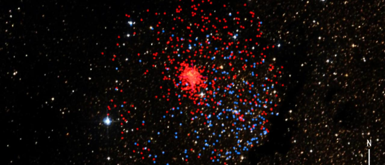 Star cluster Westerlund 1,