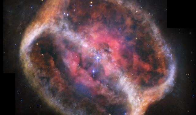 James Webb Space Telescope image of the planetary nebula NGC 1514