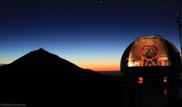 El telescopio de la red SONG en el Observatorio del Teide /  Uli Fehr