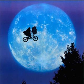 Cartel de la película "E.T. El extraterrestre" (Steven Spielberg, 1982)
