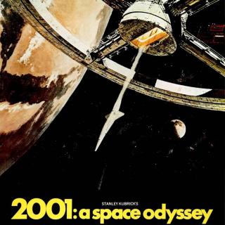 Cartel de la película "2001: Odisea del espacio"
