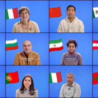 Participantes del proyecto audiovisual "IAC World" Participantes del proyecto audiovisual "IAC World"