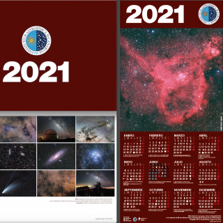 Calendarios astronómicos 2021