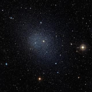 Fornax dwarf spheroidal galaxy. Credit: ESO/Digitized Sky Survey 2.