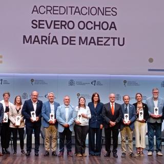 La ministra de Ciencia, Innovación y Universidades ha presidido este jueves en el CaixaForum el acto de reconocimiento de las Acreditaciones Severo Ochoa y María de Maeztu, que concede el Ministerio de Ciencia, Innovación y Universidades (MICIU), a través de la Agencia Estatal de Investigación (AEI), a centros y unidades de investigación de excelencia. 