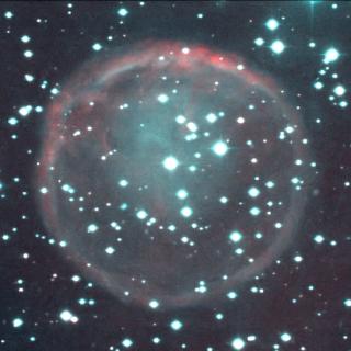 Imagen de la nebulosa planetaria WeSb1 / Crédito: Klaus Bernhard