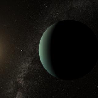 Supertierra en la zona de habitabilidad de una estrella similar al Sol/ Gabriel Pérez (IAC) Supertierra en la zona de habitabilidad de una estrella similar al Sol/ Gabriel Pérez (IAC)