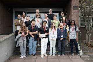 Students from IES Viera and Clavijo, participants of the ESA CANSAT programme, visit the Institute of Astrophysics of the Canary Islands (IAC)