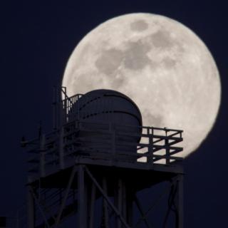 Outline of the DIMMA seeing monitor at OT with the Moon