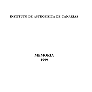 IAC annual report 1999
